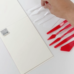 SAMOYED PNKN-PW Pisau / Spatula Lukis / Palet / Tanah Liat / Dekorasi Kue Plastik / Artist Painting / Mixing Palette / Clay / Cake Frosting Plastic Knife / Knives / Scraper Set