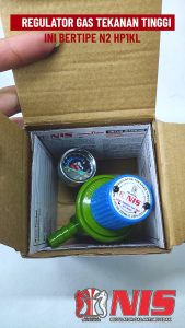 Nis Regulator Gas Klik Lock - Tekanan Tinggi