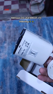 Hikvision CCTV Security Camera 5MP HD Full Color With Audio Bullet Camera Outdoor IP67 Waterproof Analog Camera