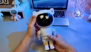 NASA Astronaut Light Starry Sky Lamp Galaxy Projector RGB Cahaya Projeksi Langit Bintang LED Dimmable Atmosphere Night Light Home Bedroom Projektor Langit Bintang Impian