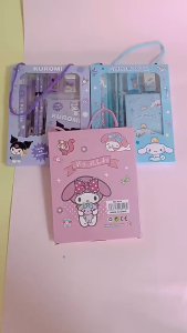 Sanrio Stationery Set: Gift Box Student Prizes & Cute Cartoon Kuromi Melody Cinnamoroll Pencilcase