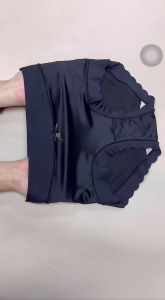 Deevy Original Quality Seamless Satin Panties Shaping Effect Slimming Fat Belly High Stretch Underwear