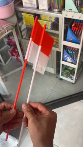 Bendera Stick Merah Putih Isi 20 Pcs