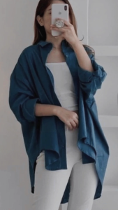 Kemeja Wanita Kalea Shirt / kemeja olivia shirt/Kemeja Linen Wanita Terbaru Kekinian