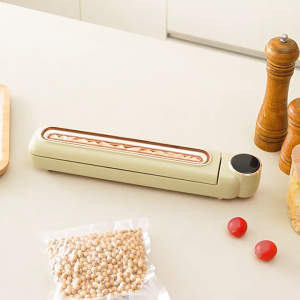 60KPa Food Preservation Machine Food Vacuum Sealer Machine Automatic Household Food Saver Vacuum Sealing Machine Small Mini Snack Vacuum Sealer