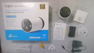 TP-LINK TAPO C420S1 SMART WIRE-FREE SECURITY CAMERA SYSTEM 1-CAMERA SYSTEM สินค้ารับประกันศูนย์ 1ปี
