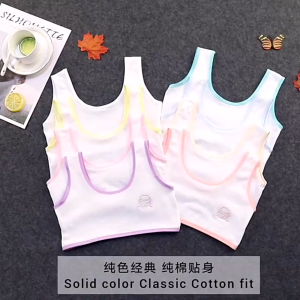 Áo Lá Học Sinh Cho Bé Gái Tuổi Dậy Thì Cấp 1 Cấp 2 Cấp 3 Áo Lót Bra Bé Gái Size 24 -42kg