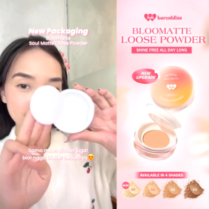 BNB barenbliss Bloomatte Soul-Matte Loose Powder Korea Bedak Tabur