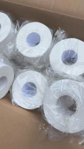 1 Băng Quấn Thể Thao Cotton Chống Thấm Nước Màu Trắng Hỗ Trợ Chăm Sóc Sức Khỏe