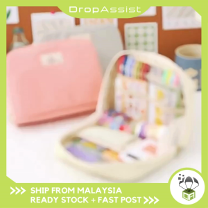 DROPASSIST 1961 READY STOCK Classified Storage High-Value Pencil Case Cosmetic Bags Compartmentalized Storage Bags