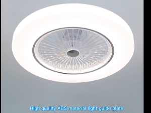 Ceiling Fan with Lamp 360° Swinging fan light ceiling fan light invisible fan light AC Motor  kipas siling Cooling fan