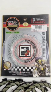 แผ่นคลัทช์ สตอเบอรี่ EXCITER/R15/M-SLAZ 1ชุด4แผ่น