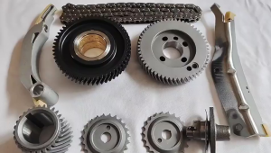 4m42 timing chain kit for mitsubishi pajero montero sport engine me203085 me203100 kc-08 9piece