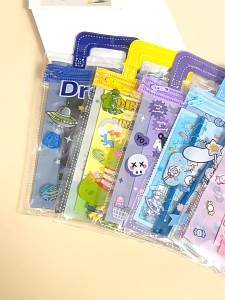 Stationary Children Day Party Pack 6 In 1 Stationary Cartoon Bag Goodie bag Birthday