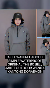 Jaket Parasut Outdoor Pria & Wanita: Cagoule Taslan ZN Anti Air