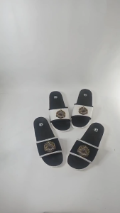 Agnia - Motif VESPA Pvc Sol Putih - Sandal Distro Termurah / Sandal Pria Distro Terbaru