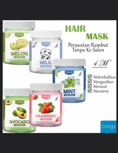 [ BPOM ] Yurizumi Hair Mask Creambath Masker Rambut Keratin Kering Kusam Ala Salon