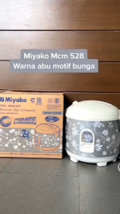 Miyako Rice Cooker / Magic Com 1.8 Liter 3 in 1 - MCM528 - FREE ONGKIR Jabodetabek