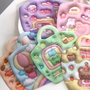 TAIYO Tas Plastik Souvenir 3D Ziplock Goodie Bag Hampers Hadiah Bingkisan Pesta Ulang Tahun Party