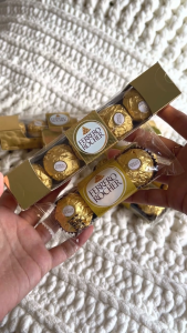 Ferrero Rocher Hazelnut Delight Chocolate T3 and T5 - 37.5g Premium Imported Snack