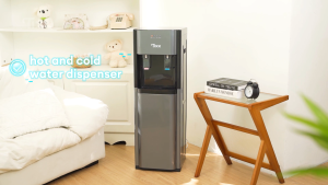 Tixx Water Dispenser Hot and Cold Bottom Load 600W Fast refrigeration 8-15°Freestanding Automatic Water Pump Office/Home
