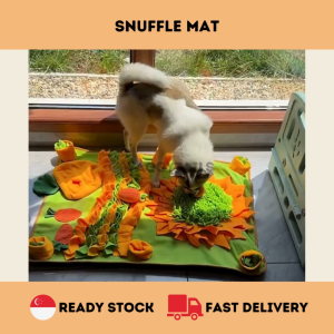 [SG Stock] Snuffle Mat for Dogs | Nose Training | Pet Puzzle | Pet Slow Feeder | Dog Cat