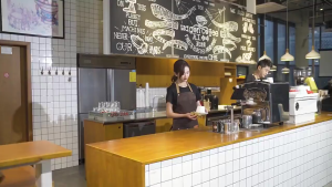 [Ready Stock+COD]Waterproof Apron With Pockets Rubber Vinyl Apron For Cooking Coffee Shop Western Restaurants Oilproof Kitchen Apron For Women Men