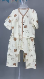 ชุดนอนผ้าย่นญี่ปุ่น สำหรับเด็กเล็ก 🍣🎌