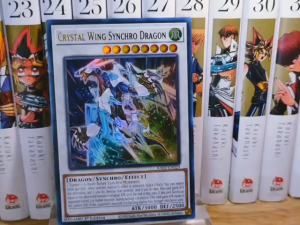 [YCDcardgame] Thẻ Bài Yugioh Chính Hãng Crystal Wing Synchro Dragon -Secret Rare