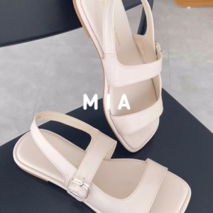 Nicholas Edison Sandal Mia Sandal tali wanita slip on casual