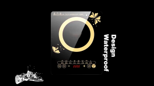 Induction Cooker 2200W Malyasia 3 pin plug Waterproof Ultra Slim Electric Cooker Touch Control Panel Touch Screen