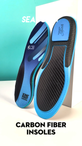 Carbon Fiber & Poron Heel Arch Support Insoles: Enhance Your Running Experience