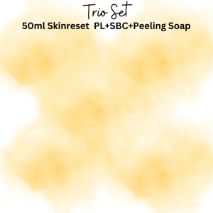 Trio Set 50ml/100ml SkinReset (SR PL+10G SBC+Peeling Soap)
