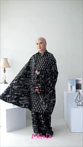 Shidqia Official - Mukena Dewasa Maxmara Luxury Silk 2in1 Lasercut Mewah Premium Super Adem