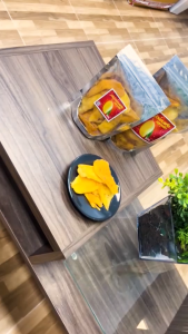 Newyorkbigsale มะม่วงคลุกพริก มะม่วงแท้100% มาตรฐานส่งออก เนื้อนุ่มหนึบ ไม่แข็ง ไม่เหนี่ยว No.F176