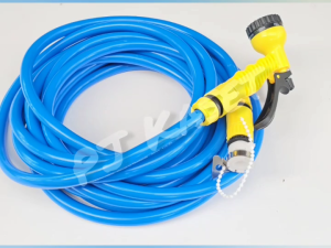 ชุดปืนรดน้ำ ต้นไม้ ปืนฉีดน้ำ ปรับได้ 7แบบพร้อสายยาง 4 หุน และชุดต่อก๊อกน้ำ เลือกความยาวสายยาง 3ม. 5ม. 10 ม. 15 ม. และ 20ม.