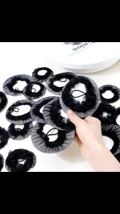Invisible Hair Net with Buckle For Professional Dancers Stewardess Children Ball Head Hair Cover Bun Maker Accessory