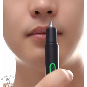 PM1988⚡พร้อมส่ง 💯 เครื่องตัดขนจมูก Nose Hair Trimmer เครื่องเล็มขนจมูกไฟฟ้า เครื่องตัดขนจมูกขนาดเล็ก กรรไกรตัดขนจมูก