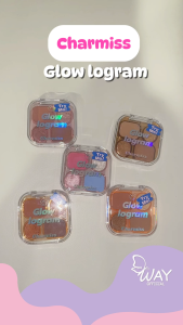 Charmiss Glowlagram Eyeshadow Palette 4g ชาร์มิส โกลว์โลแกรม อายแชโดว์ โมจิ พาเลท 4g