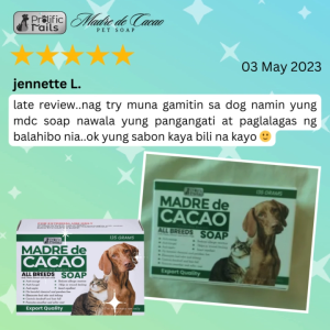PETSCHOICE - Anti-galis (mange) Kati Kamot Prolific Tails Madre de Cacao Soap 135g for Cats & Dogs