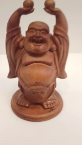 องค์พระสังกัจจายน์ชูลูกแก้ว6.5*6.5*11.5 ซม.