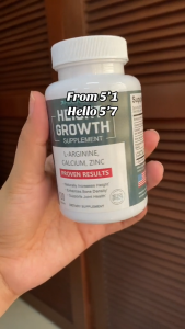 Viên nang tăng trưởng chiều cao tự nhiên - 120 viên nang | Thực phẩm bổ sung tăng trưởng chiều cao sức khỏe xương hệ tiêu hóa sức khỏe cơ và răng