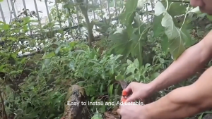 Hodeso 10/15/20/30M Practical DIY Micro Drip Adjustable Tubing Hose Nozzle for Watering Plants Lawns and For Gardens Restaurants and Cafes