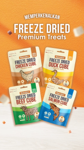 Nanovet® Freeze Dried Beef Cube Premium Treats