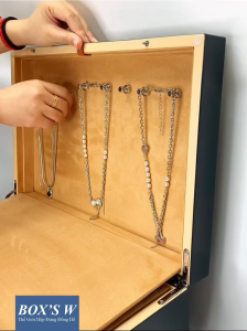 Hộp Đựng Trang Sức Đồng Hồ ACBOW Vỏ Gỗ Bóng Gương Cao Cấp Sang Trọng [Xanh Lục Ngọc] - Hộp Trang Sức Cỡ Lớn - TSX2N - Lazada