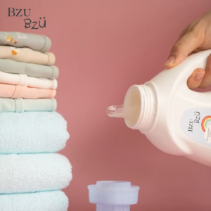 Babymommy👶BZU BZU Baby Laundry Detergent and Softener 2in1 800ml Refill 1 Liter Bottle Baby Clothes Wash