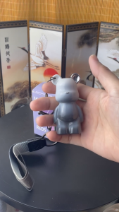 [HCM] Bật Lửa Móc Khoá Đa Năng Hình Gấu BearBrick Màu Cầu Vồng