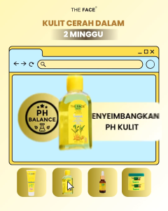 THE FACE NEW TEMULAWAK Series: Perawatan Wajah Alami Original BPOM
