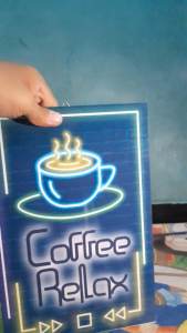 Hiasan Dinding Neon Flex menyala
