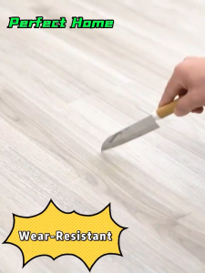 Vinyl Floor Sticker Wood Grain 91x15cm PVC Tile Self Adhesive Waterproof Flooring Mat For Home Decor